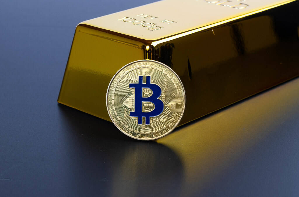lingot d'or bitcoin