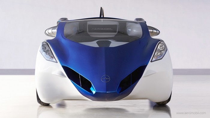 aeromobil voiture volante face