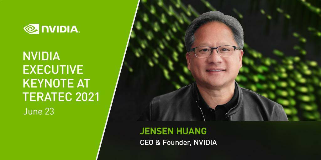 NVIDIA Jensen Huang Teratec 2021