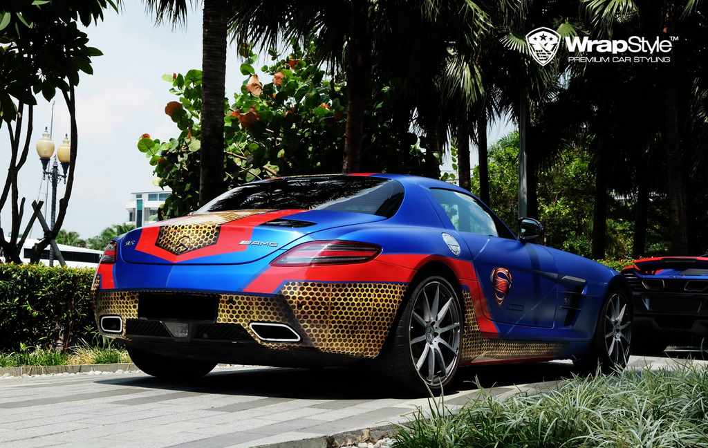 Mercedes SLS AMG de Superman